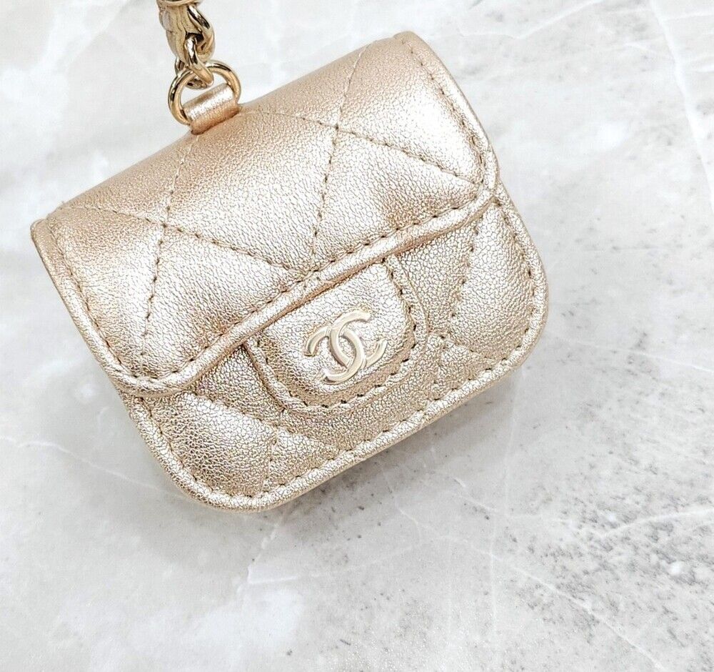 Chanel CC Logo AirPods Case