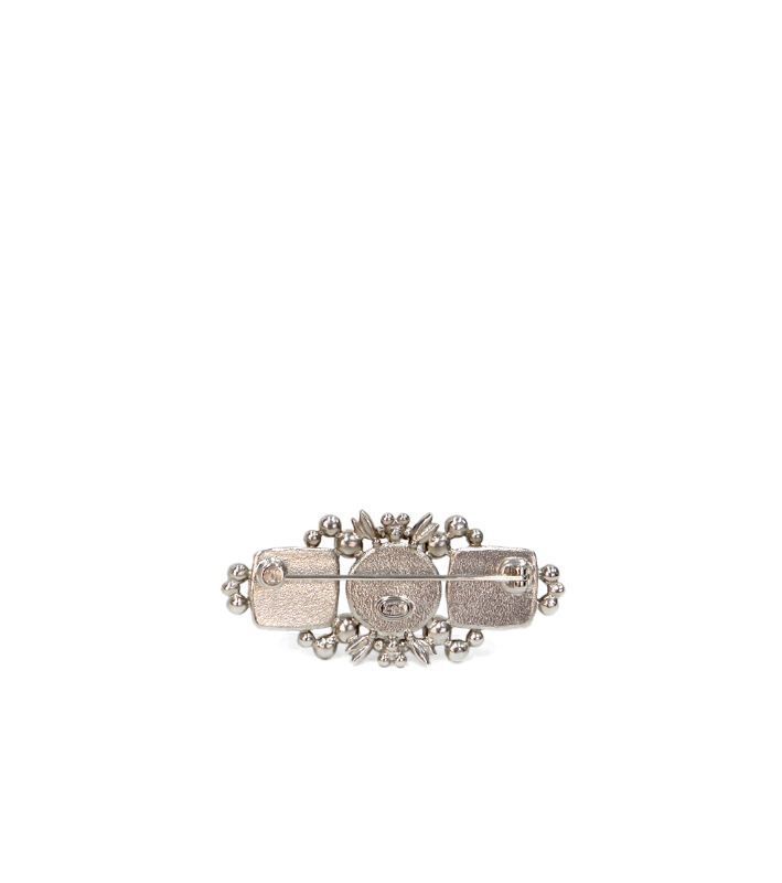 Cubic CC Brooch 44591