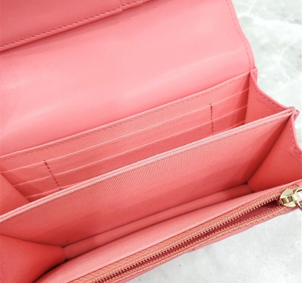 Chanel Classic Flap – Lambskin Leather – Pink – Gold Hardware