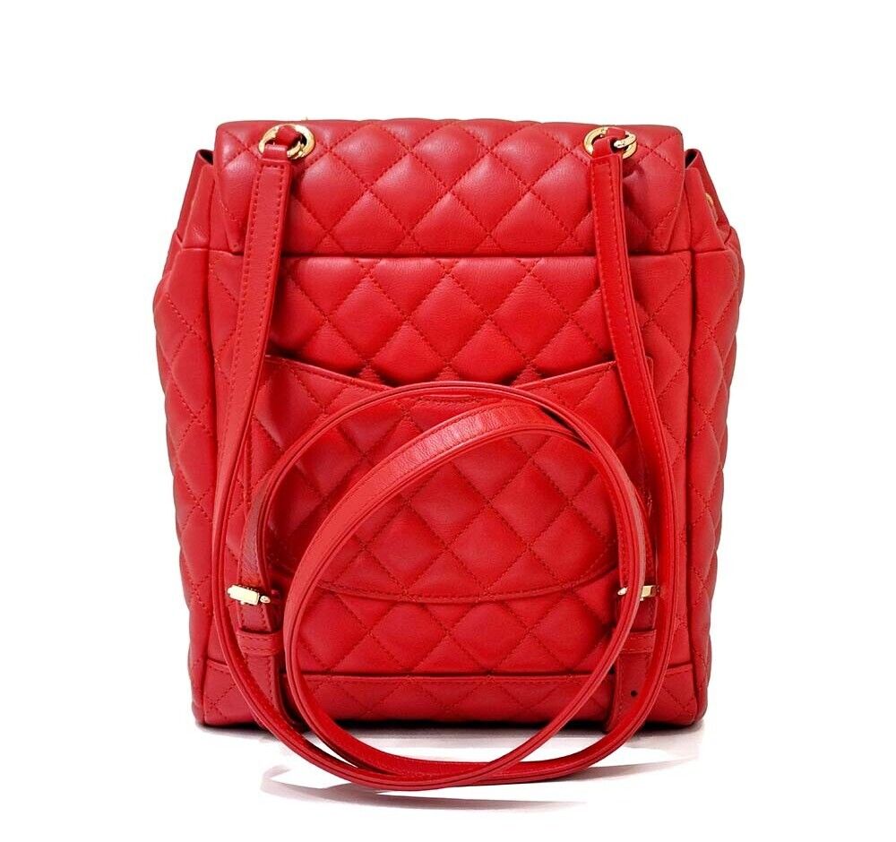 Chanel Urban Spirit Backpack – Lambskin Leather – Red