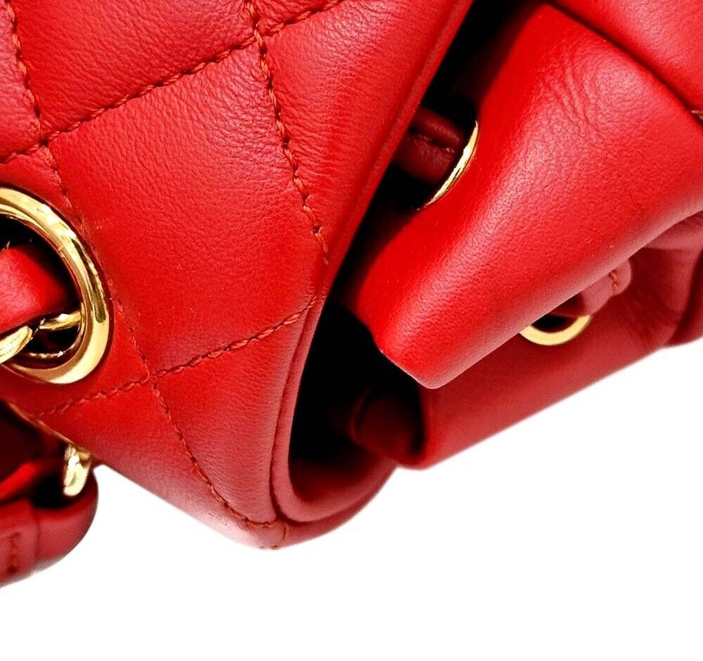 Chanel Urban Spirit Backpack – Lambskin Leather – Red