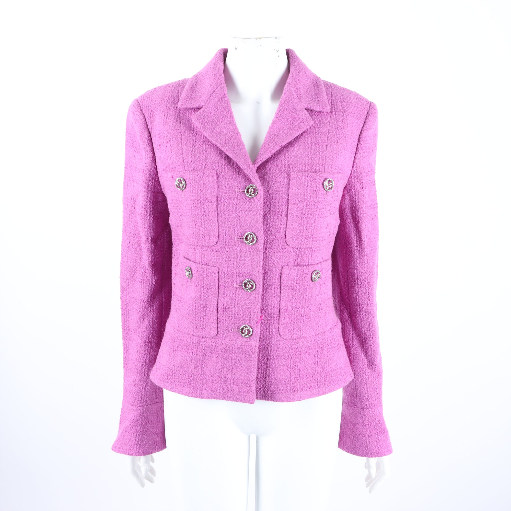 Chanel Jacket – Tweed – Purple