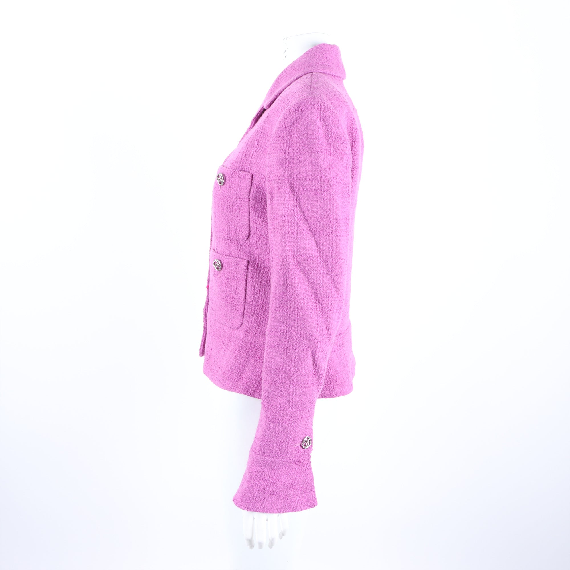 Chanel Jacket – Tweed – Purple